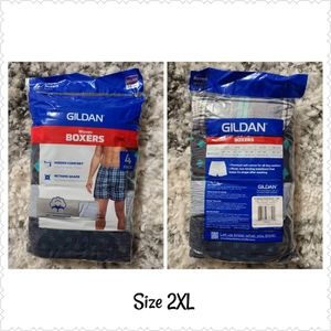 NIP Gildan Woven Boxers size 2XL
